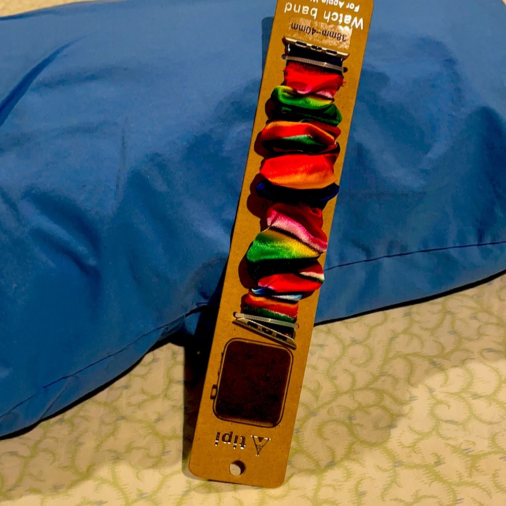 Gathered sarape boho watch band